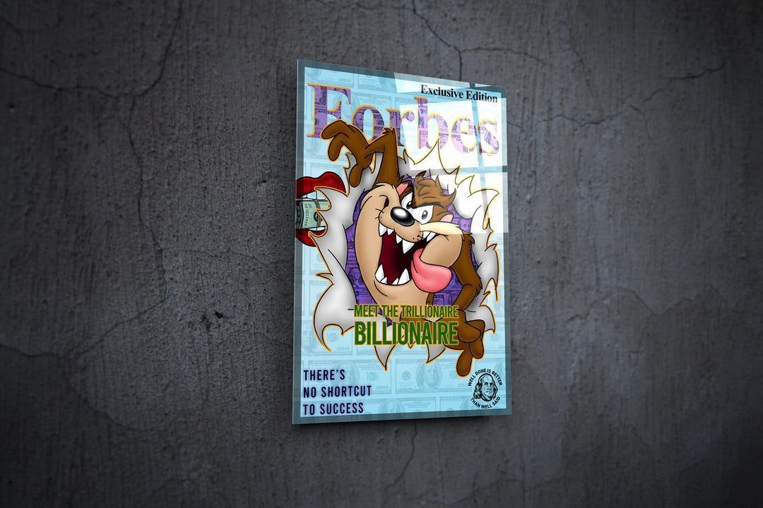 Looney Tunes Taz Forbes Magazine