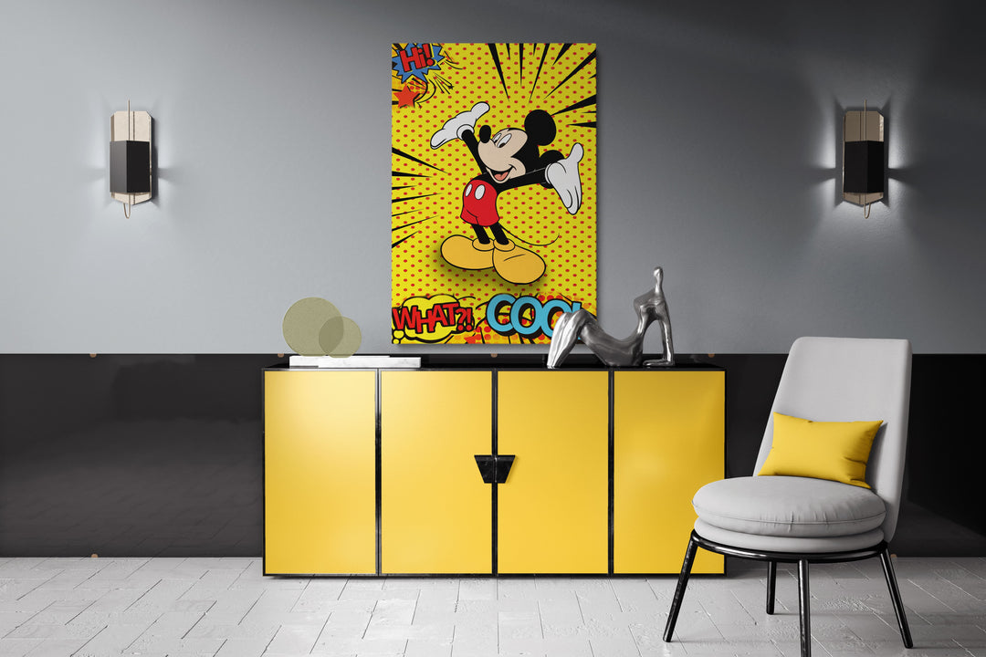 Micky Mouse pop Art