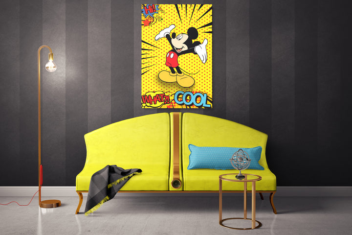 Micky Mouse pop Art