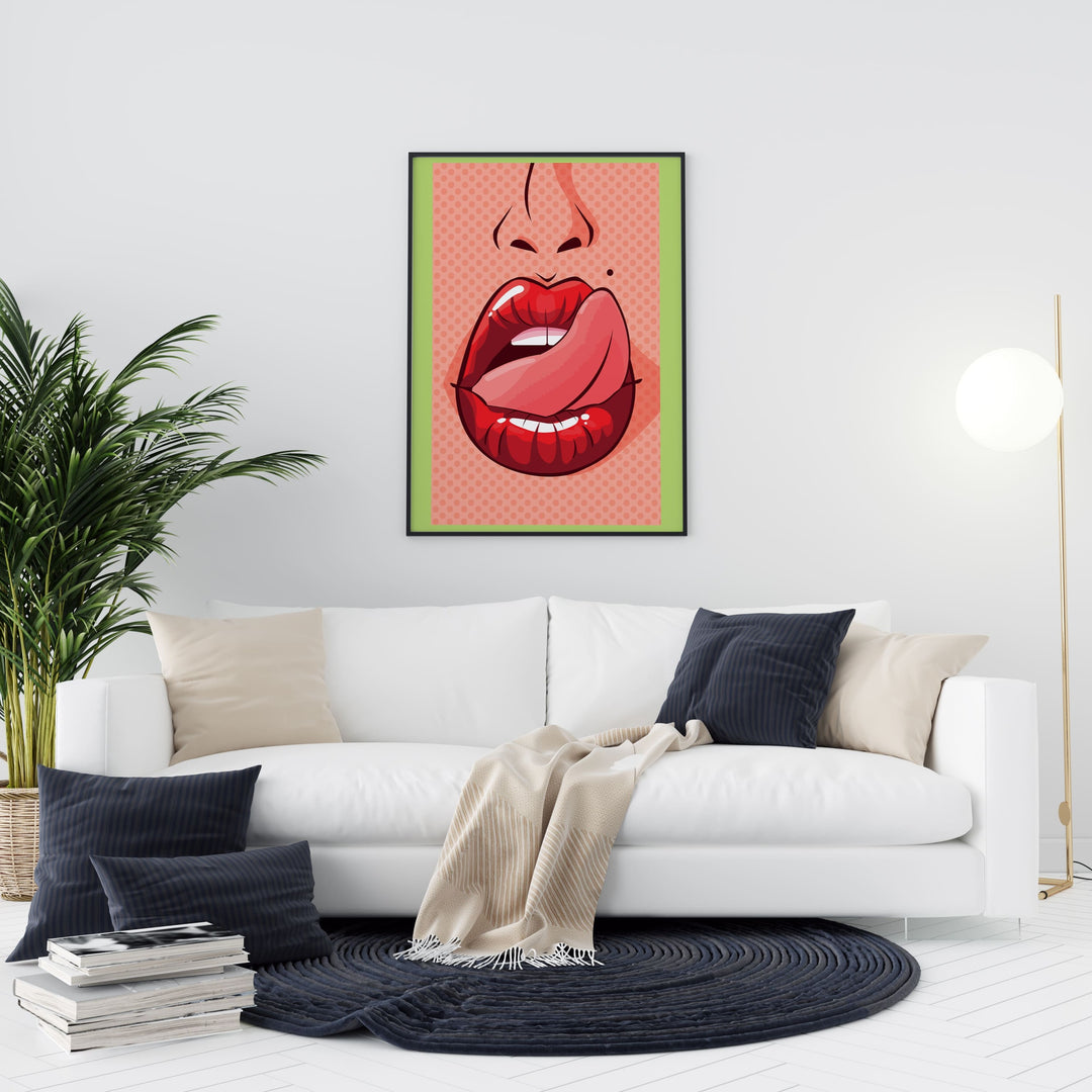 Pop Art -Red Lips