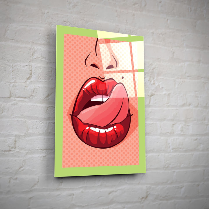 Pop Art -Red Lips