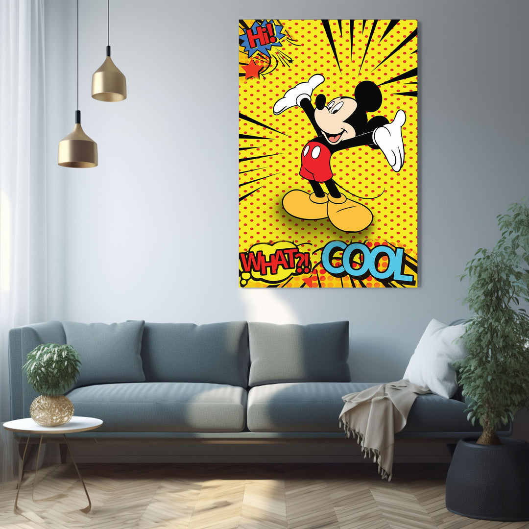 Micky Mouse pop Art