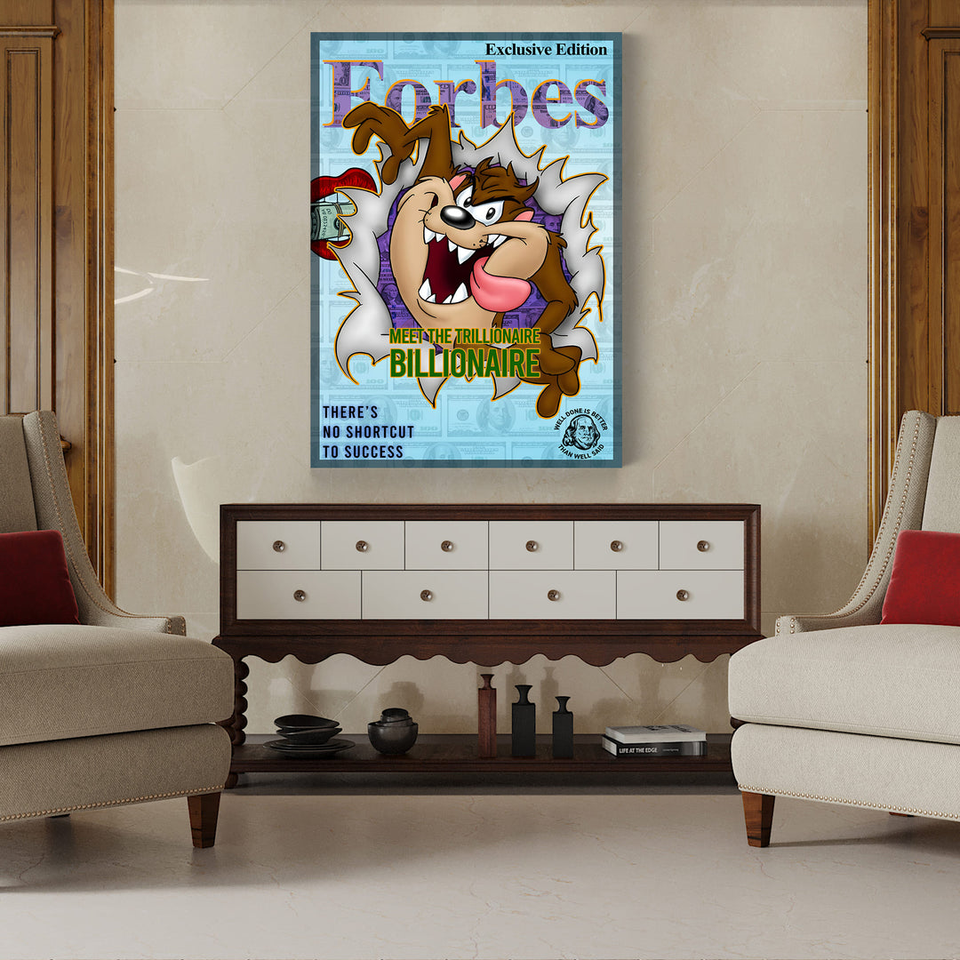 Looney Tunes Taz Forbes Magazine