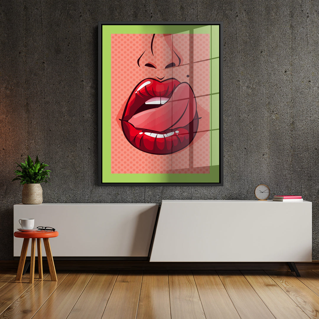 Pop Art -Red Lips