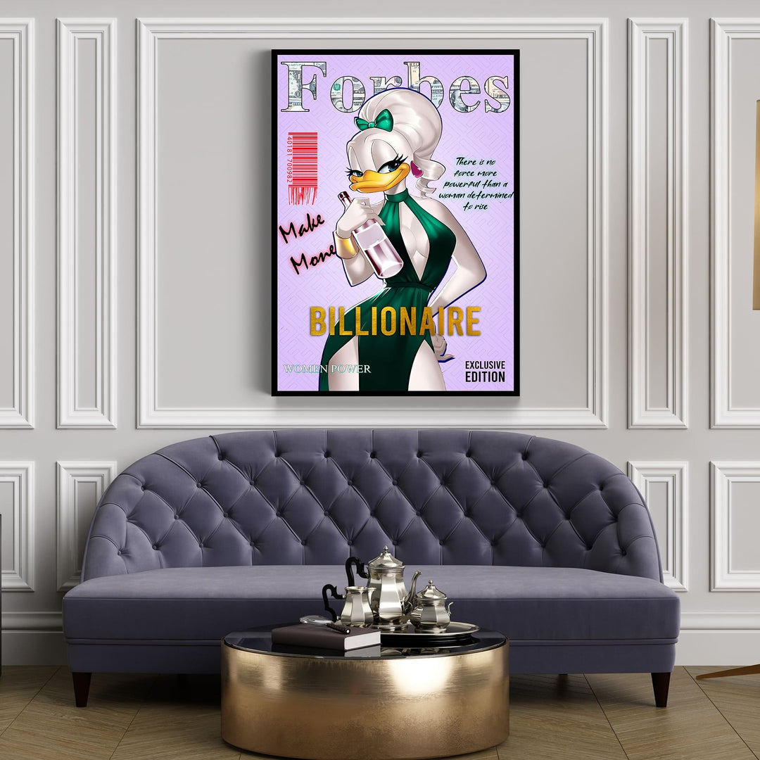 Daisy Duck Forbes Magazine