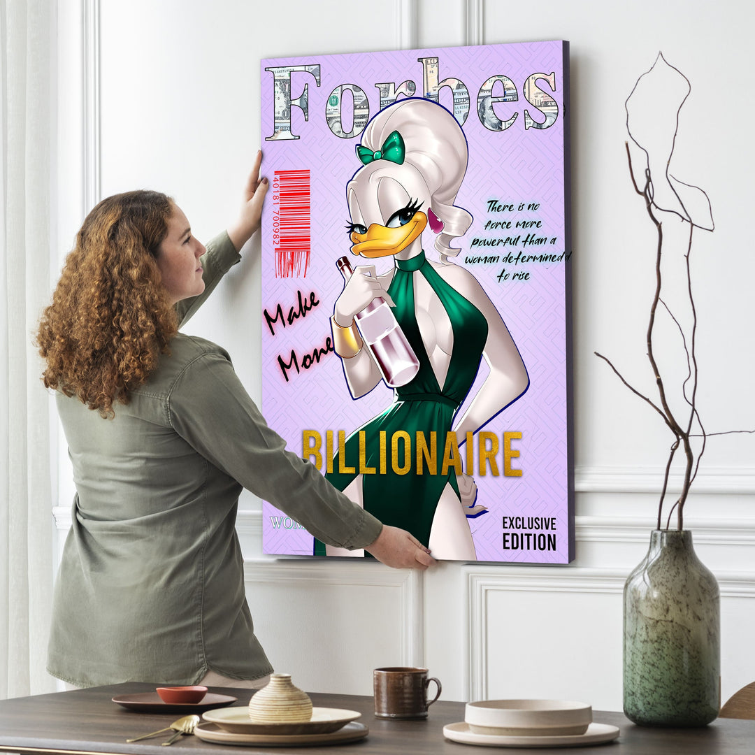 Daisy Duck Forbes Magazine