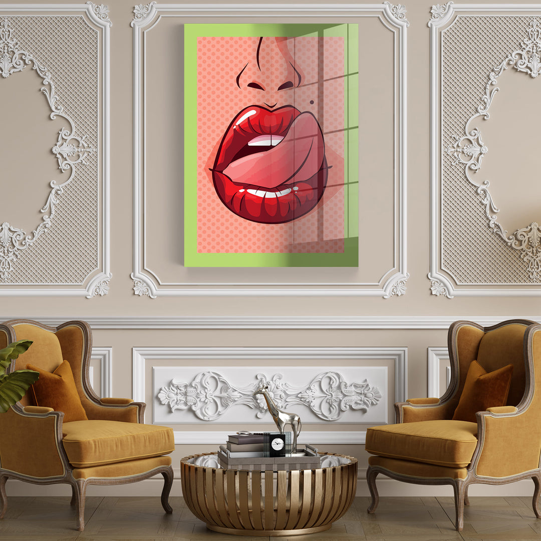 Pop Art -Red Lips