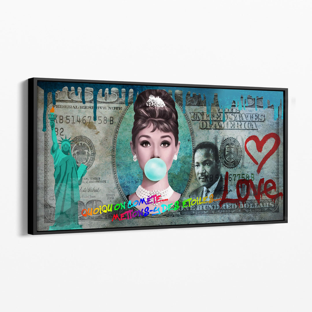 Audrey Hepburn Love Doller