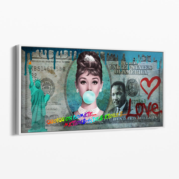 Audrey Hepburn Love Doller