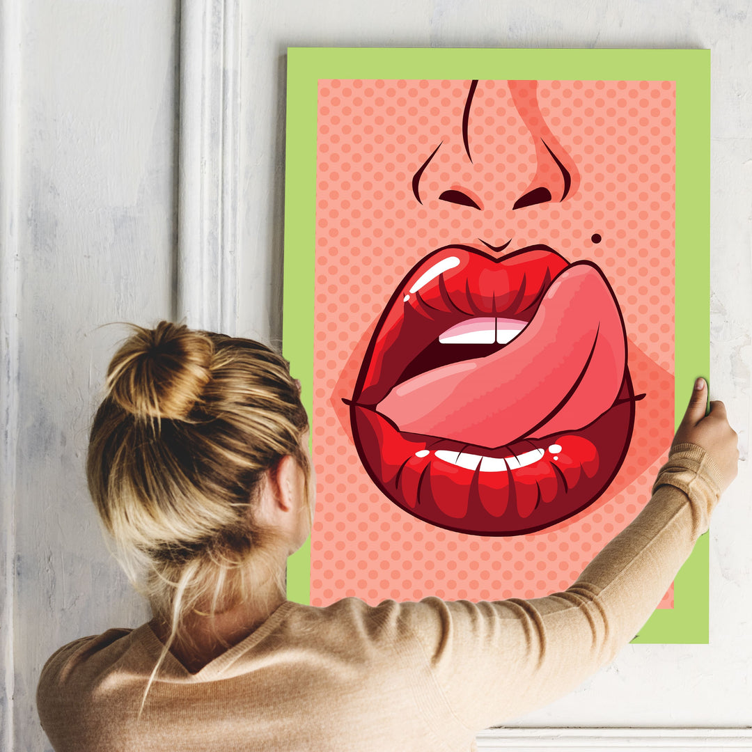 Pop Art -Red Lips