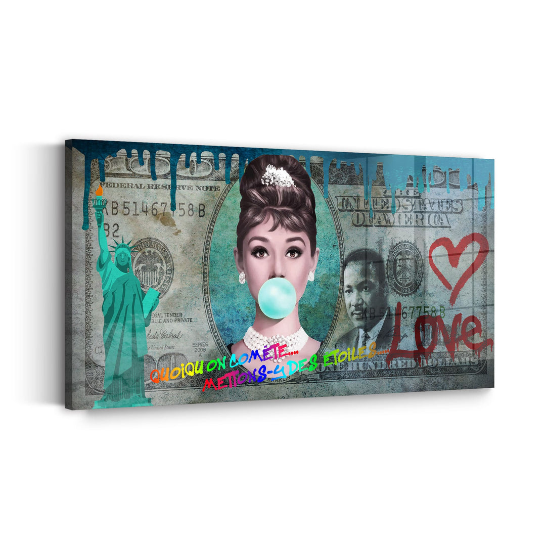 Audrey Hepburn Love Doller