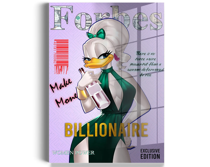 Daisy Duck Forbes Magazine