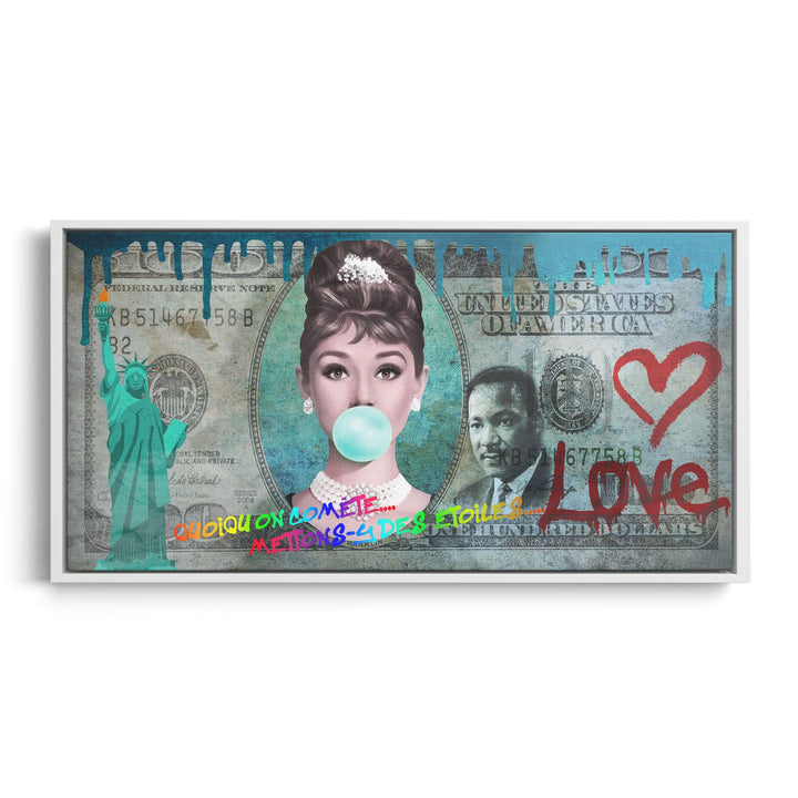 Audrey Hepburn Love Doller