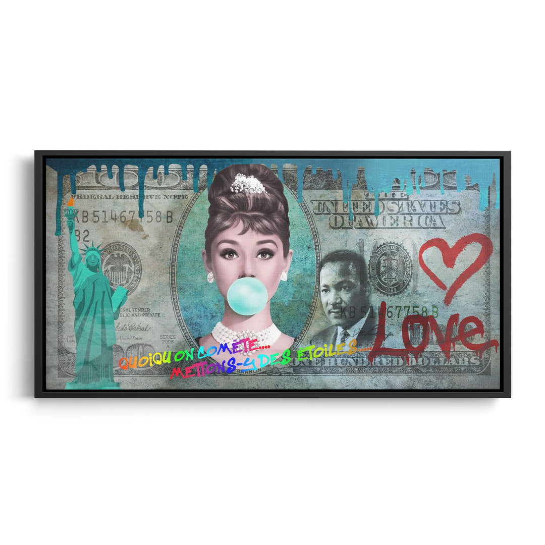 Audrey Hepburn Love Doller