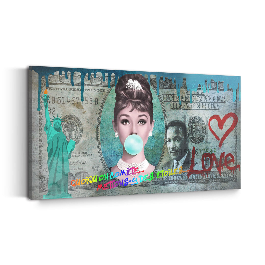 Audrey Hepburn Love Doller