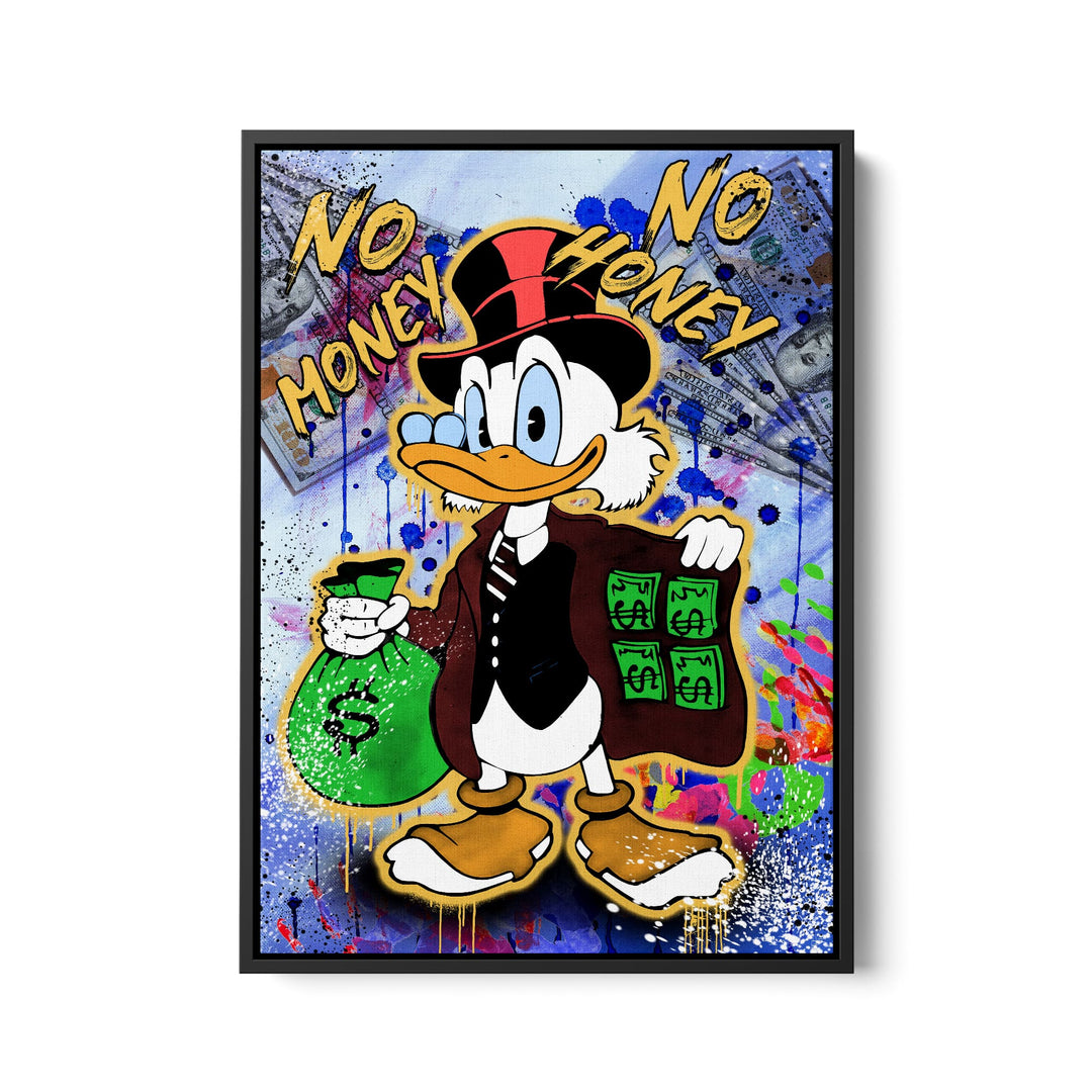 Dagobert Duck- No Money - Motto