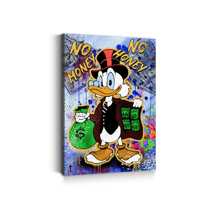 Dagobert Duck- No Money - Motto