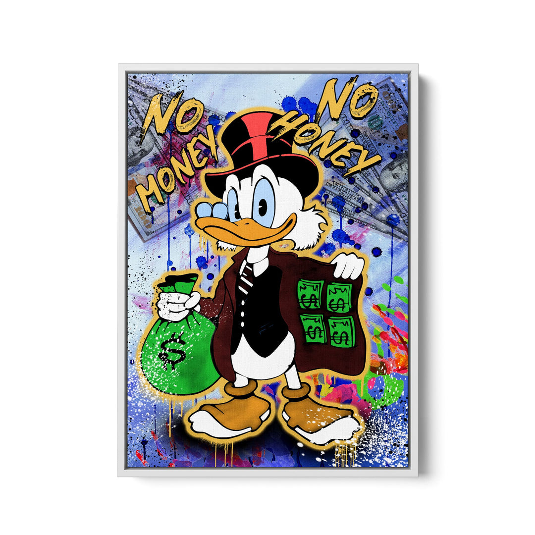 Dagobert Duck- No Money - Motto