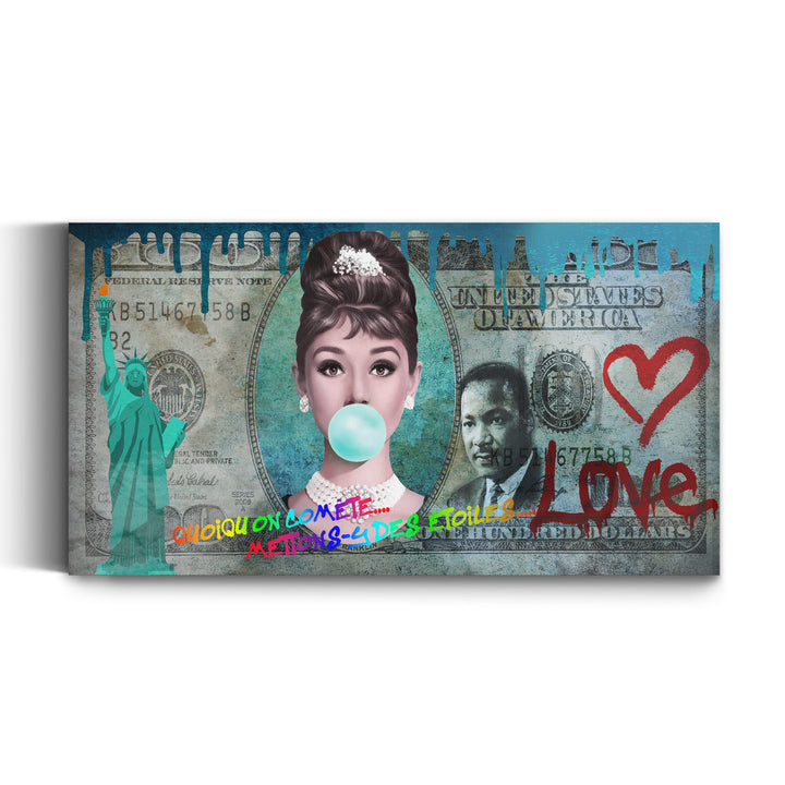 Audrey Hepburn Love Doller