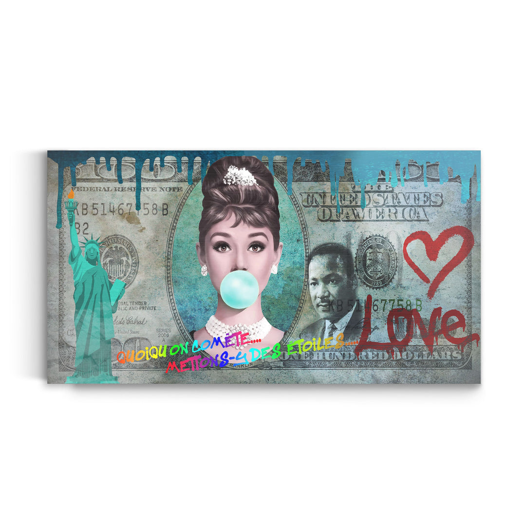 Audrey Hepburn Love Doller