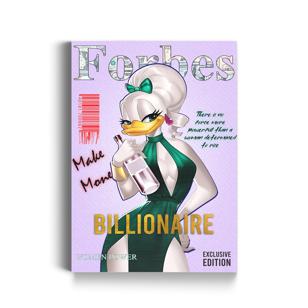 Daisy Duck Forbes Magazine