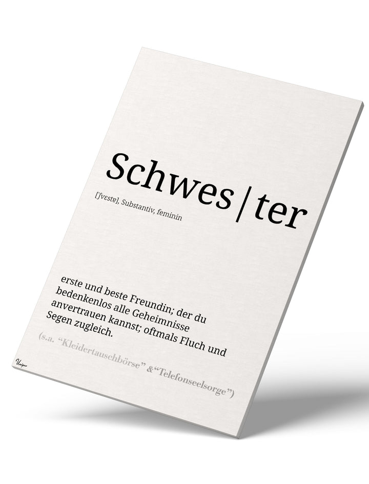 "Schwester"