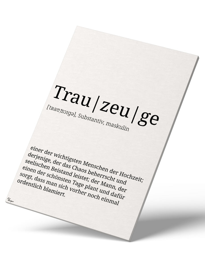 "Trauzeuge"